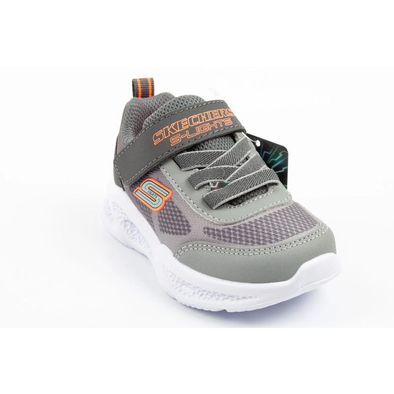 Skechers boys' sports S Lights light comfortable LED utcai cipő 401495N/CCGY
