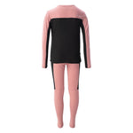 Elbrus Melor Merino Set Tg Jr thermal underwear set fekete thermoactive clothing