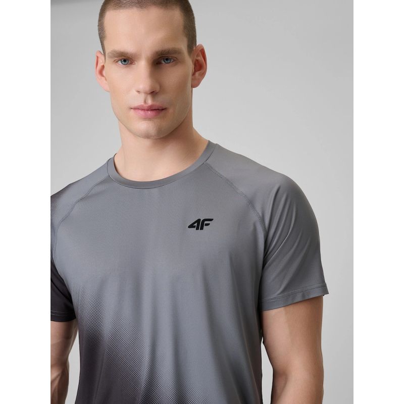 4F Men's quick-drying regular training T-shirt póló