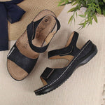 eVento W EVE223D black wedge sandals fekete szandál