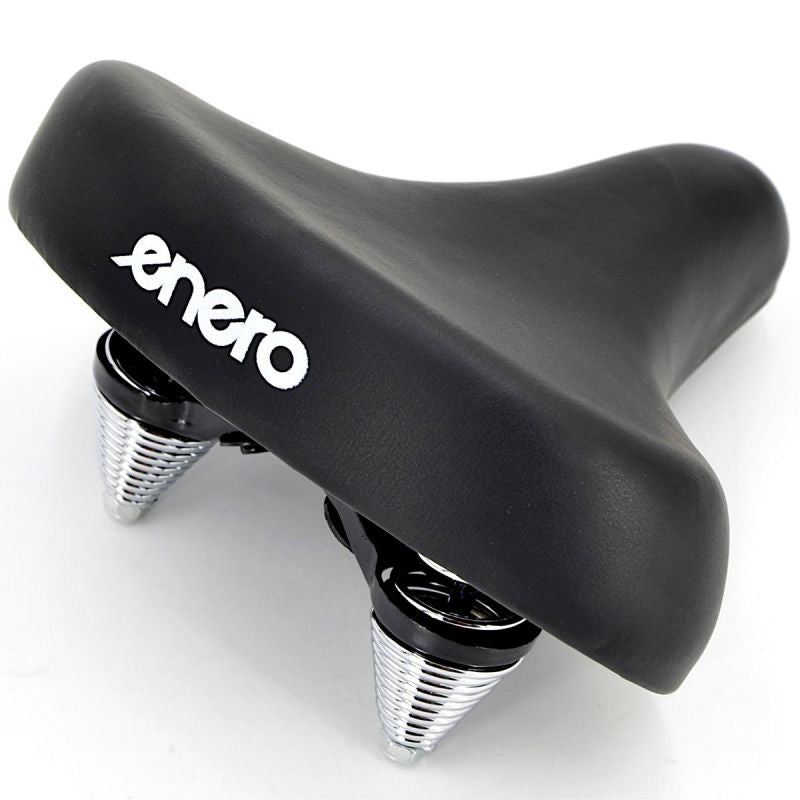 Enero Black Wide City Bicycle Saddle fekete kiegészítő GSP-1087603