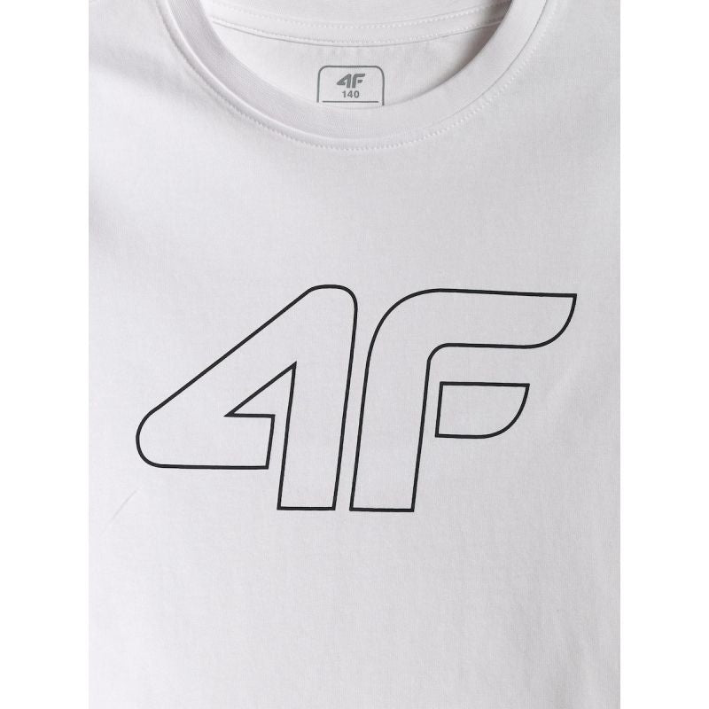 Boy's regular printed T-shirt 4F 4FJRSS26TTSHM3599-10S clothing
