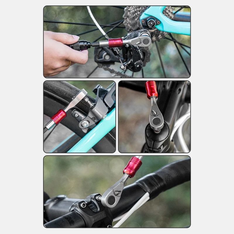Rockbros 43210049001 bicycle repair kit - black fekete sets