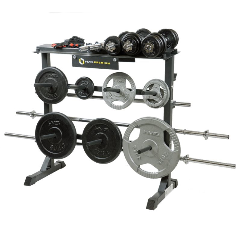 HMS STR12 Premium Plate and Dumbbell Stand póló 17-62-055