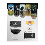 Rockbros sports glasses 14120007005 transparent