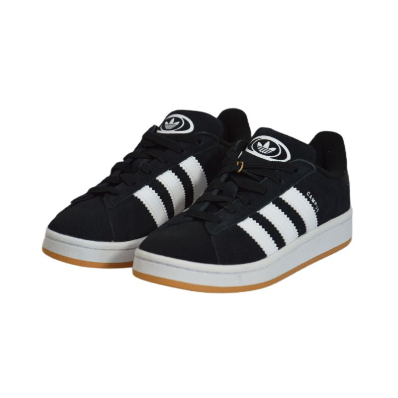 Adidas Kids' Campus 00s Elastic Lace - fekete gyerek cipő JI4331