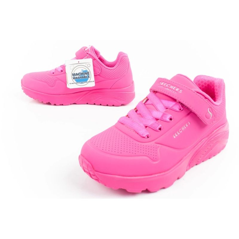 Skechers Uno Lite children's sports sneakers shoes pink comfortable Cipő