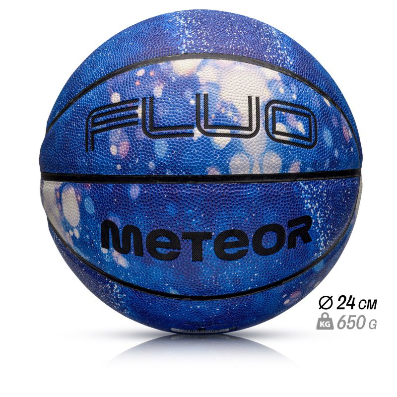 Meteor Fluo 7 Basketball uniw labda