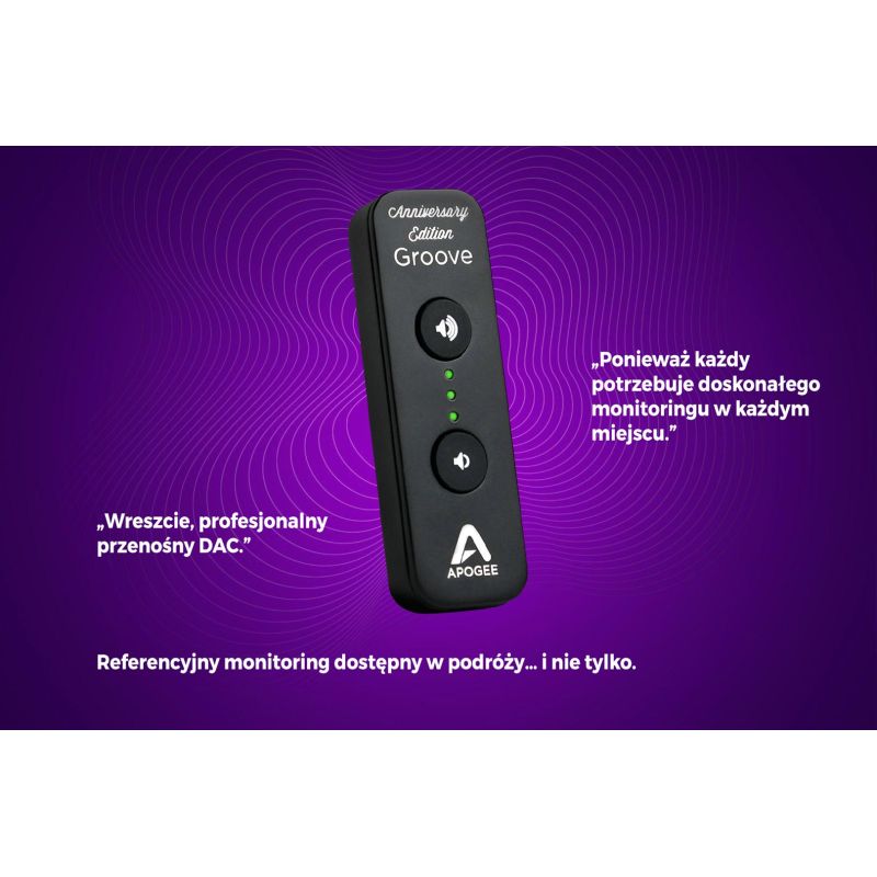 Apogee GROOVE Anniversary Edition - Digital-to-Analog Converter and Headphone Preamplifier