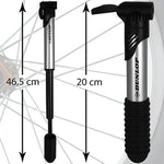 Dunlop Bicycle Pump Mini Aluminum fekete pumpa 102184