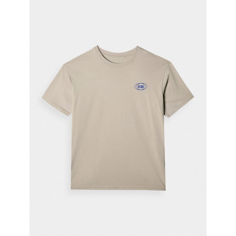 Men's oversized printed T-shirt 4F 4FRSS24TTSHM2535-83S póló