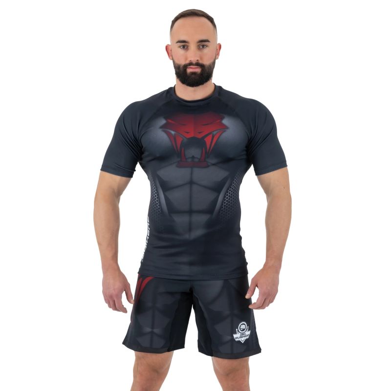 DBX Bushido The "Snake" compression Rashguard is made of DBX MORE DRY material. póló