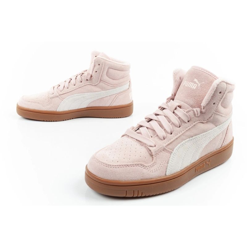 Puma Reb-L Mid women's sports powder ankle boots for winter rózsaszín utcai cipő