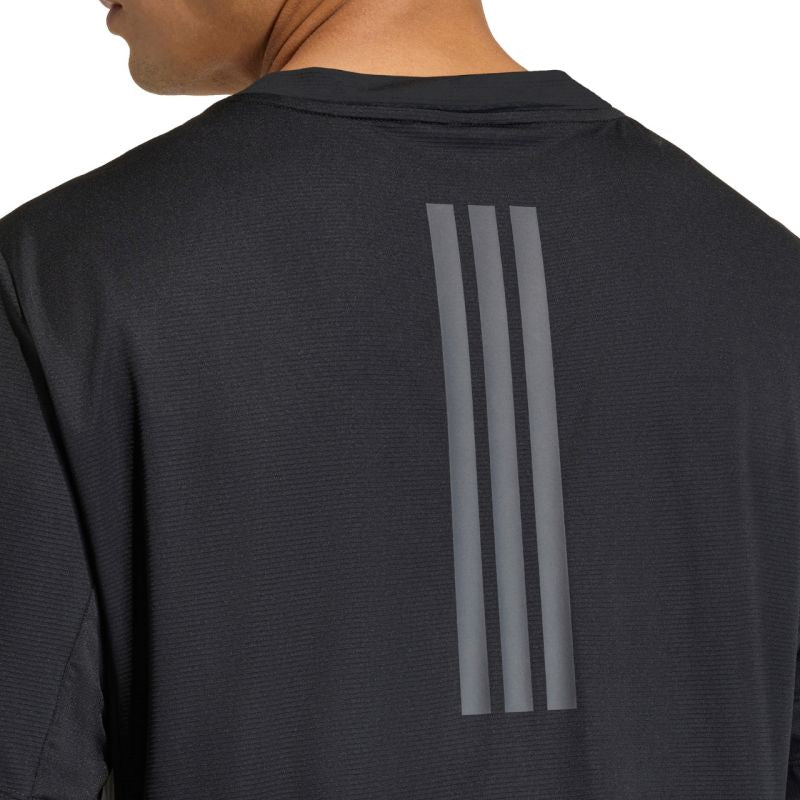 Adidas Men's D4T PrimeLift 3 Stripes T-shirt black fekete póló KE9937