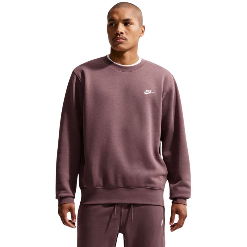 Nike Club BB men's sweatshirt 502 barna pulóver 159677M