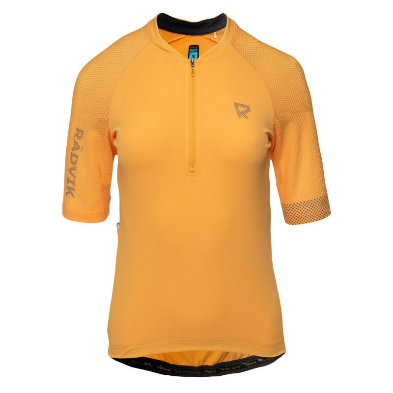 Radvik Steinar Lds W Cycling Jersey narancssárga póló