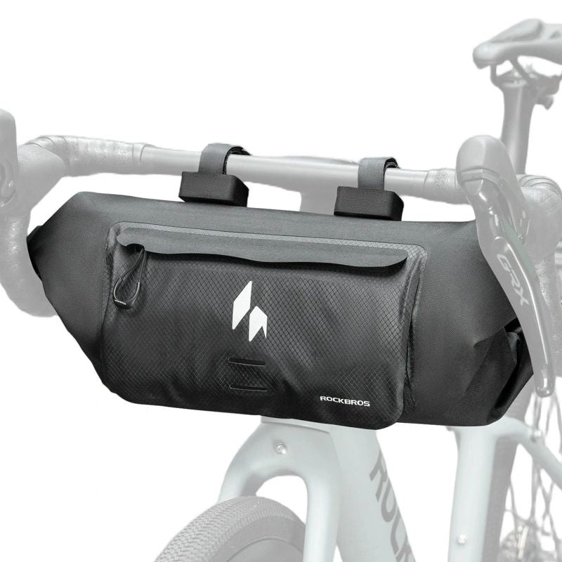 Rockbros AS-154 Front – Waterproof, fekete sporttáska 5907769384219-211940