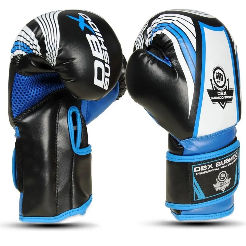 DBX Bushido 6oz Boxing Gloves for Kids - Junior Blue kék kesztyű