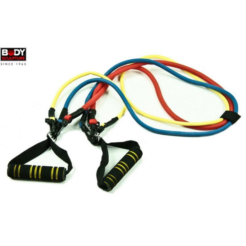 Body Sculpture Set of fitness bands 114 CM BB színes edzőfelszerelés BB2330