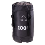Elbrus Carrylight II 1000 sleeping bag fekete tourist equipment, sleeping bags