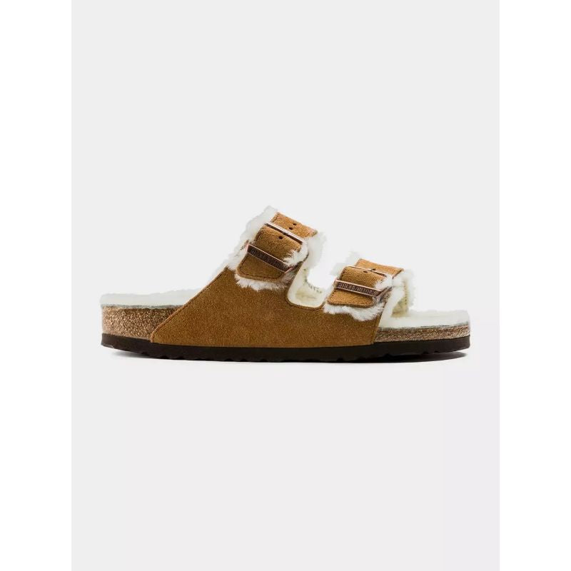 Birkenstock Arizona Shearling Mink W 1001135 flip-flops cipő