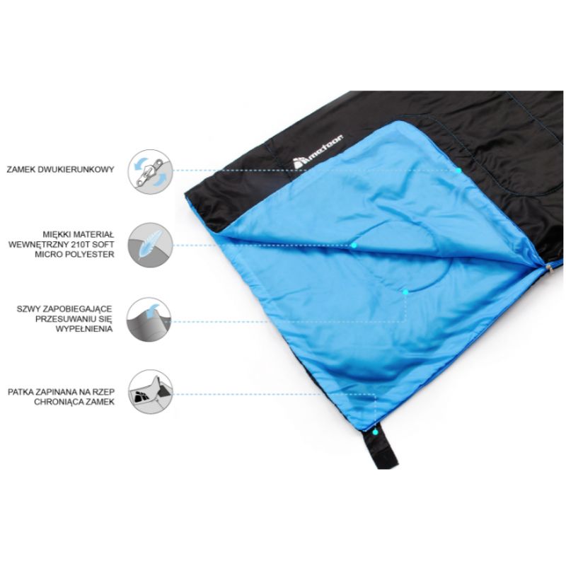 Meteor Dreamer Sleeping Bag uniw tourist equipment, sleeping bags
