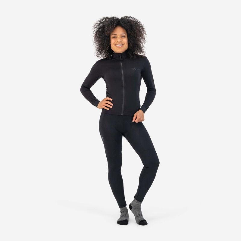 Rogelli DISTANCE women's sweatshirt fekete pulóver