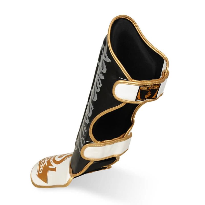 DBX Bushido Shin Guards - Undefeated fekete protectors and knee pads