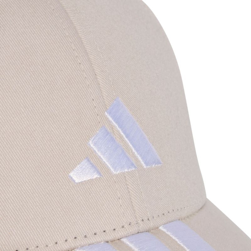 adidas 3-Stripes New Logo Baseball Cap Beige JW6036