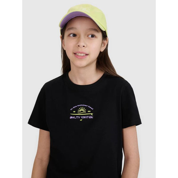 4f Girls' regular printed T-shirt 4FJWSS25TTSHF1871-20S General