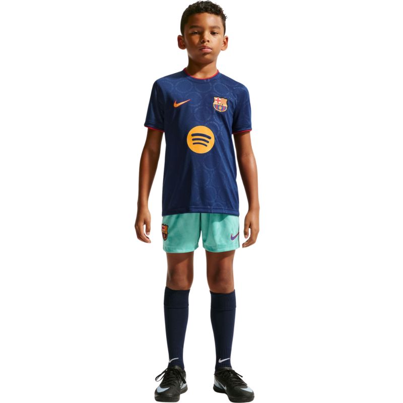 Nike FC Barcelona Third Kids' T-shirt Navy Blue sötétkék póló II6713498