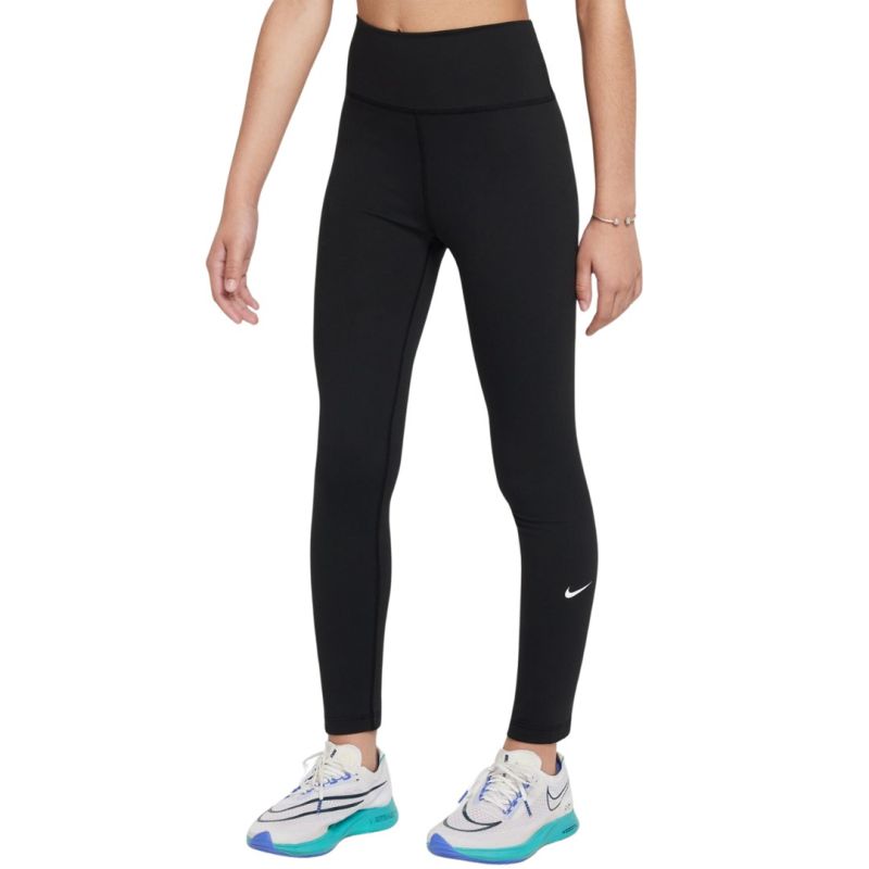 Nike One Kids Black 010 fekete leggings 160981XS
