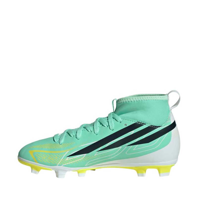 Adidas F50 Hyperfast Club Mid FG/MG Kids' Soccer focicipő LA3943