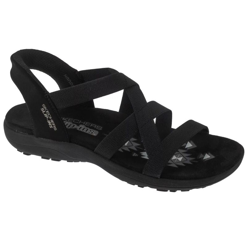 Skechers Slip-Ins: Reggae Slim - Stretch Flex 163460-BBK Black 36 Cipő