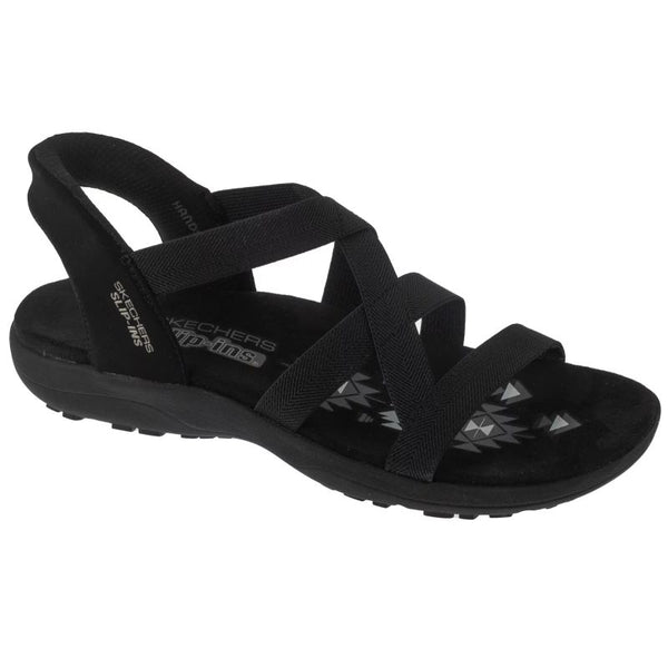 Skechers Slip-Ins: Reggae Slim - Stretch Flex 163460-BBK Black 36 Cipő