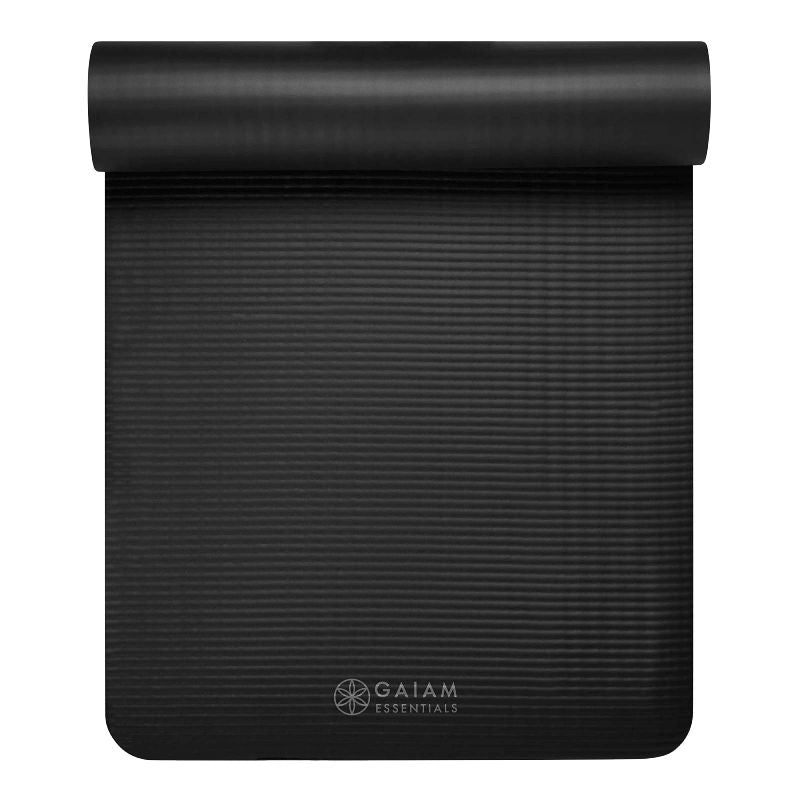 Gaiam 10mm Fitness Mat with Strap Edzőfelszerelés