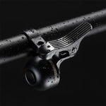 Rockbros 34210007001 bicycle bell for the left side of the handlebar - black