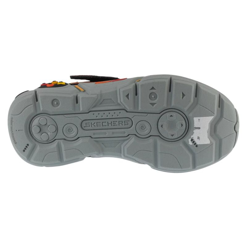 Skechers Gametronix 2.0 Black Size fekete gyerek utcai cipő 402270L-BKRD