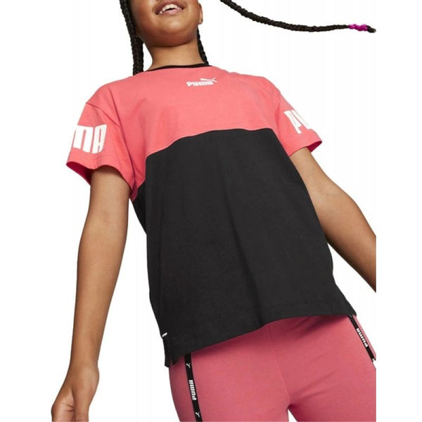 Puma Power Colorblock Jr T-Shirt 670204 35 póló, gyerek