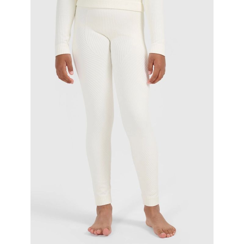 Girls' seamless thermal underwear set 4F 4FJRAW25USEAF264-11S 152/158 aláöltözet