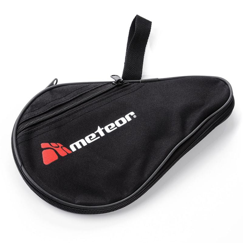 Meteor Pro table tennis racket and ball case fekete covers