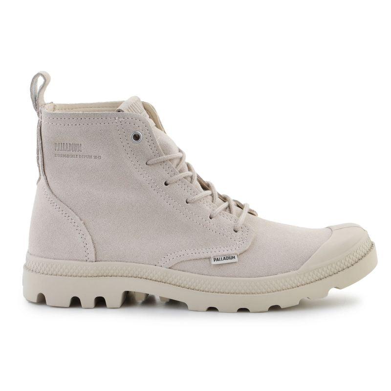 Palladium Pampa Hi Skin U 74379-155-M White Cap Gray shoes Cipő