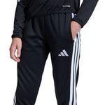 adidas Tiro 26 League Training Slim Kids Black and White JY7117 104cm nadrág