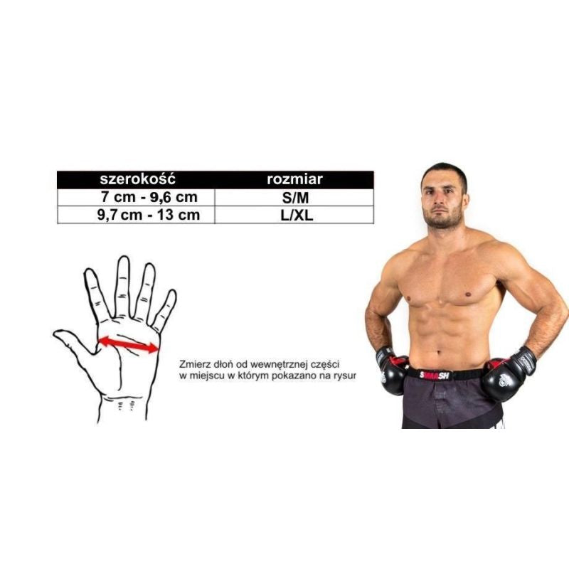 DBX Bushido MMAsparring gloves S/M - Edge - Valor Series l/xl kesztyű