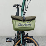 Rockbros W020-1 Foldable Handlebar Bicycle - Green zöld táska