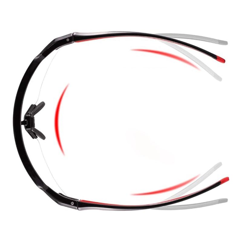 Rockbros 10173 Photochromic UV400 Cycling Glasses - Black and Red czarny || czerwony glasses, training equipment