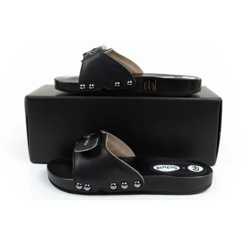 Scholl x HFD Pescura W Clogs fekete clogs, slides