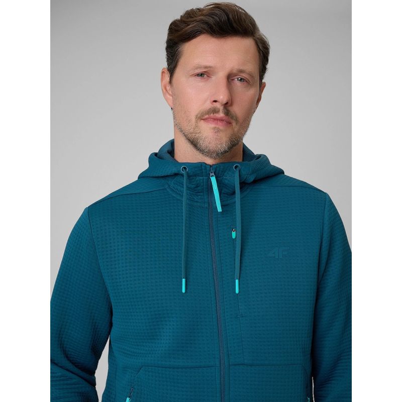 4F Men's regular training hoodie ruházat 4FRSS26TFSWM1006-30S