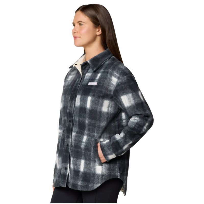 Columbia Benton Springs Fleece Shirt Jacket II 2085661191 Gray L Ruházat