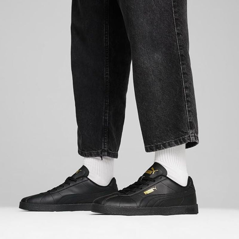 Puma Club II SL Black-PUMA Gold ( ) arany cipő 39744501